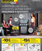 Lesnina katalog Veliko otvoritev sezone žarov