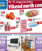 Eurospin vikend norih cen do 17.8.
