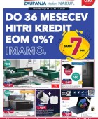 Harvey Norman katalog Do 36 mesecev hitri kredit EOM 0%