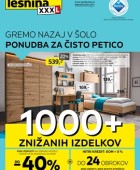 Lesnina katalog Gremo nazaj v šolo