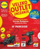 Lidl katalog Veliko outlet znižanje Gornja Radgona
