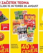 Spar in Interspar akcija za začetek tedna do 20.8.