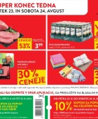 Spar in Interspar vikend akcija do 24.8.