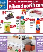 Eurospin vikend norih cen do 28.9.