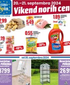 Eurospin vikend norih cen do 21.9.