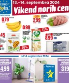 Eurospin vikend norih cen do 14.9.