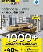 Lesnina katalog Jesen najboljših cen do 23.10.
