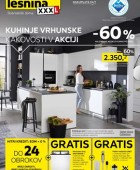 Lesnina katalog Kuhinje do 23.10.