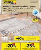 Lesnina katalog Nova kolekcija preprog