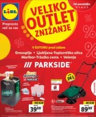 Lidl katalog Parkside outlet znižanje
