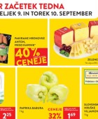 Spar in Interspar akcija za začetek tedna do 10.9.