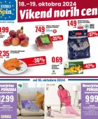 Eurospin vikend norih cen do 19.10.