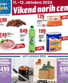 Eurospin vikend norih cen do 12.10.