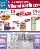 Eurospin vikend norih cen do 5.10.