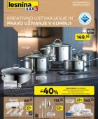 Lesnina katalog Kreativno ustvarjanje in pravo uživanje v kuhinji
