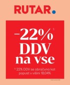 Rutar katalog -22% DDV na vse