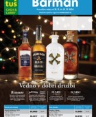 Tuš katalog Barman do 31.12.