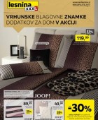 Lesnina katalog Vrhunske blagovne znamke dodatkov za dom v akciji