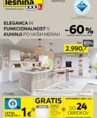 Lesnina katalog Eleganca in funkcionalnost v kuhinji