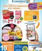 E Leclerc katalog Best offer do 8.3.