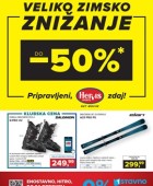 Hervis katalog Veliko zimsko znižanje