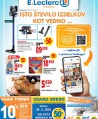 E Leclerc katalog Best offer do 5.4.