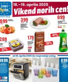 Eurospin vikend norih cen do 19.4.