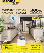 Lesnina katalog Kuhinje vrhunske kakovosti v akciji