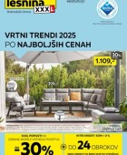 Lesnina katalog Vrtni trendi 2025
