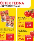 Spar in Interspar akcija za začetek tedna do 27.5.