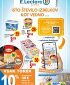 E Leclerc katalog Splet do 5.7.