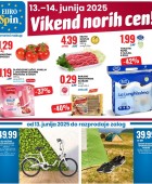 Eurospin vikend norih cen do 14.6.