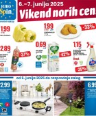 Eurospin vikend norih cen do 7.6.