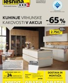 Lesnina katalog Kuhinje vrhunske kakovosti v akciji do 19.7.
