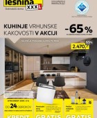 Lesnina katalog Kuhinje vrhunske kakovosti v akciji