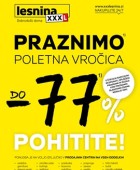Lesnina katalog Praznimo poslovalnice – poletna vročica