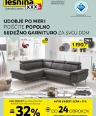 Lesnina katalog Udobje po meri sedežne garniture