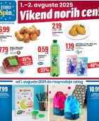 Eurospin vikend norih cen do 2.8.