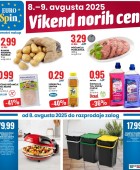 Eurospin vikend norih cen do 9.8.