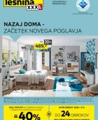 Lesnina katalog Nazaj doma – začetek novega poglavja