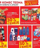 Spar in Interspar akcija konec tedna do 9.8.