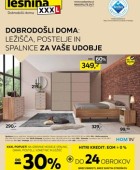 Lesnina katalog Ležišča, postelje in spalnice za vaše udobje