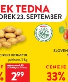 Spar in Interspar akcija za začetek tedna do 23.9.