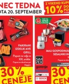Spar in Interspar vikend akcija do 20.9.