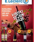 E Leclerc katalog Vinski sejem 2025