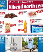 Eurospin vikend norih cen do 11.10.