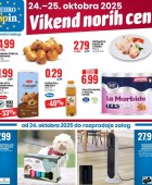 Eurospin vikend norih cen do 25.10.