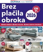 Harvey Norman katalog Brez plačila obroka