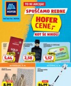Hofer katalog od 9.10.