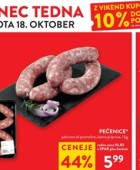 Spar in Interspar vikend akcija do 18.10.